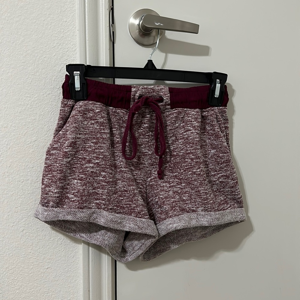 Ambiance red shorts